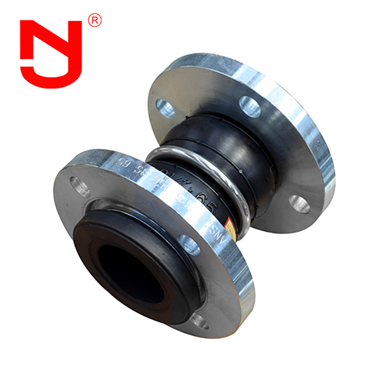 DN100 Flanged Double Sphere Rubber Expansion Joint Connection Jenis sambungan ekspansi sendi
