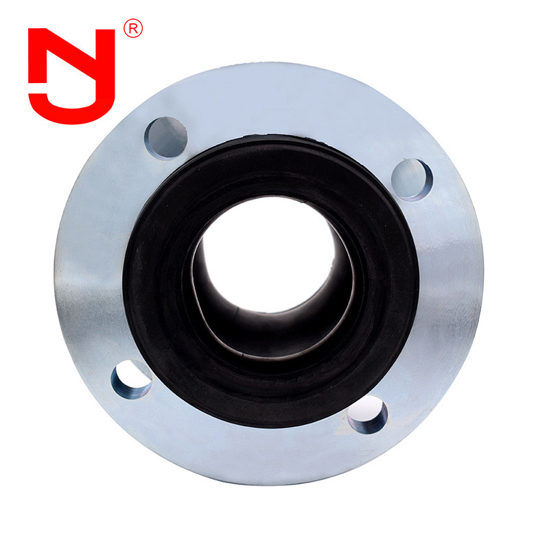 Jenis Koneksi EPDM Fleksibel Karet Single Sphere SS304 Flange Untuk Gabungan Karet Flex