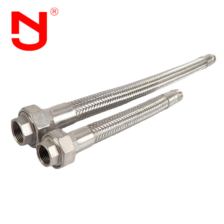 Fittings pipa gas jenis Union Steel Flexible Metal Hose