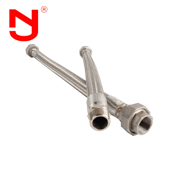 Fittings pipa gas jenis Union Steel Flexible Metal Hose