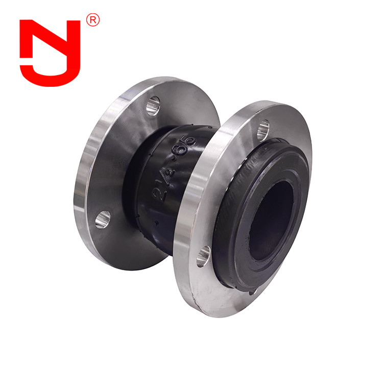 EPDM Single Sphere NBR CR Rubber Expansion Joint Flange Jenis