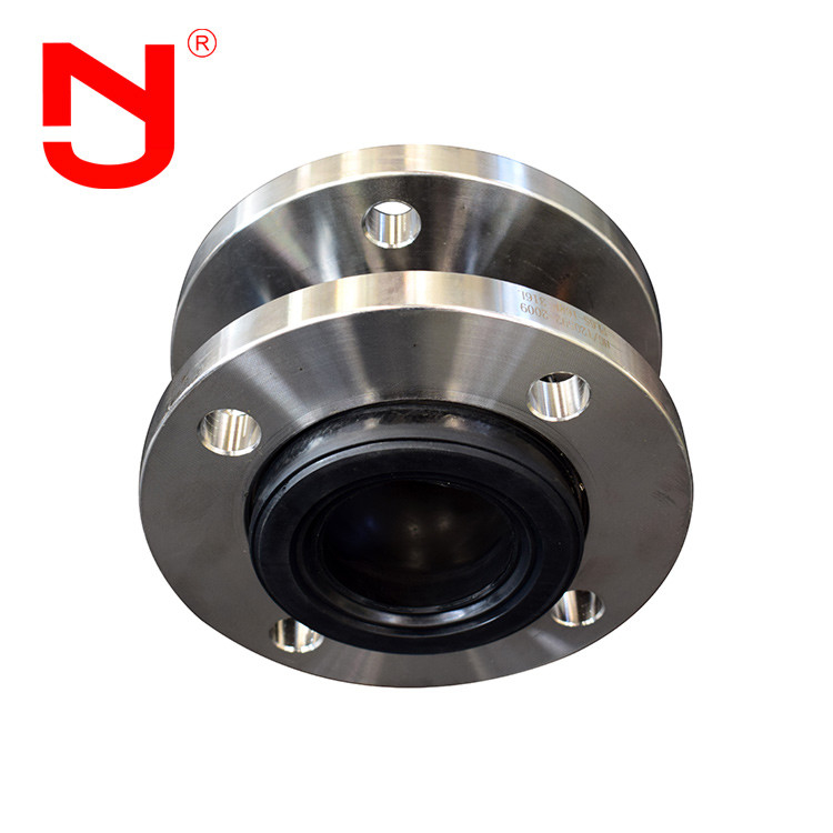 EPDM Single Sphere NBR CR Rubber Expansion Joint Flange Jenis