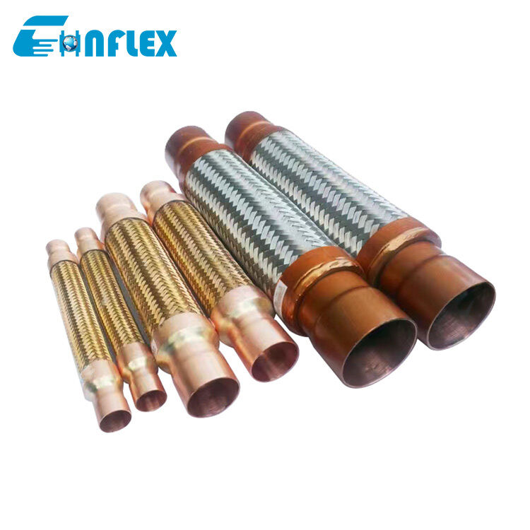 Pemasangan Fleksibel SS Hose Grooved Metal Braided Pipe Connector dengan stainless steel 304/316 tahan korosi kelas tekanan tinggi