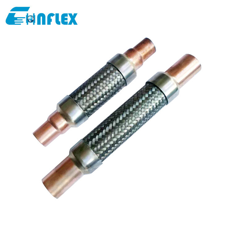 Stainless Steel Wire Braided Flexible Steel Pipe Connector DN8~DN400 Corrosion Resistant Metal Braided Hose