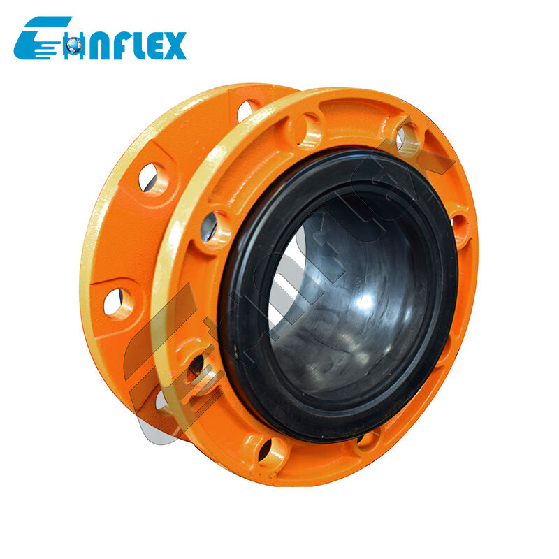 EPDM Flanged Rubber Flexible Joint: Corrosion-Resistant Piping Bellows untuk Air Limbah dan Pembuatan Air