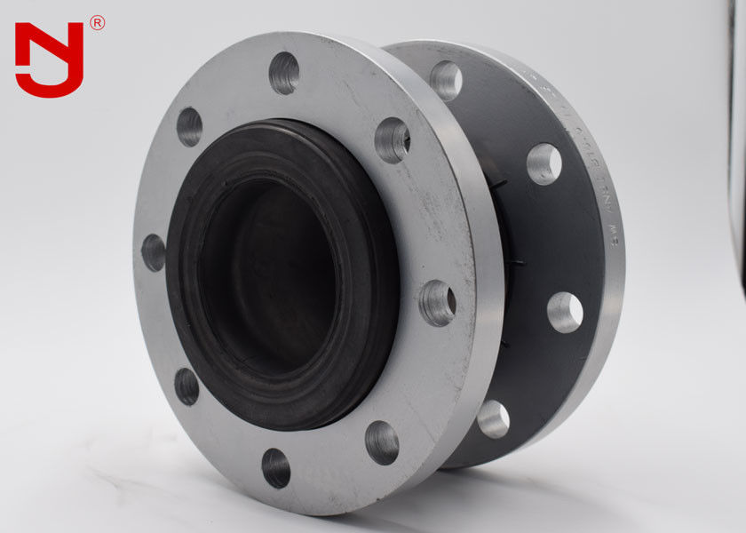 Isolasi Pipa Karet Bellow Expansion Joint Warna Hitam Tekanan Semburan 6.0 Mpa