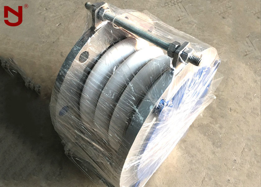 Sambungan Ekspansi Bellow Ptfe Non Lengket Bergelombang Dengan Flensa DIN BS ANSI