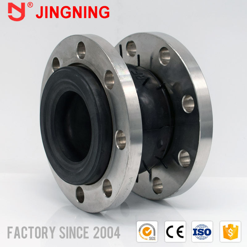 DN32 - DN3000 Flexible Rubber Expansion Joint Untuk ANSI 150 Flange 120mm 200mm Panjang