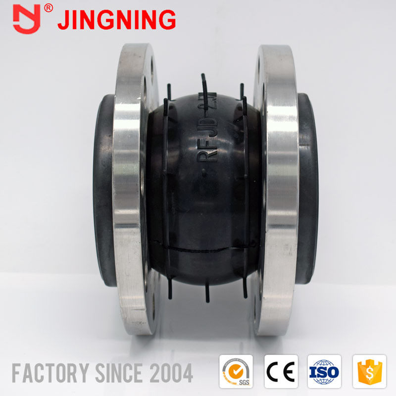 DN32 - DN3000 Flexible Rubber Expansion Joint Untuk ANSI 150 Flange 120mm 200mm Panjang
