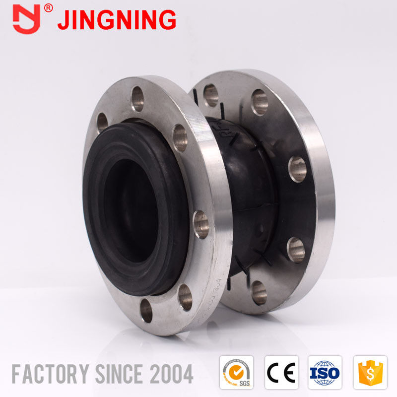 DN32 - DN3000 Flexible Rubber Expansion Joint Untuk ANSI 150 Flange 120mm 200mm Panjang