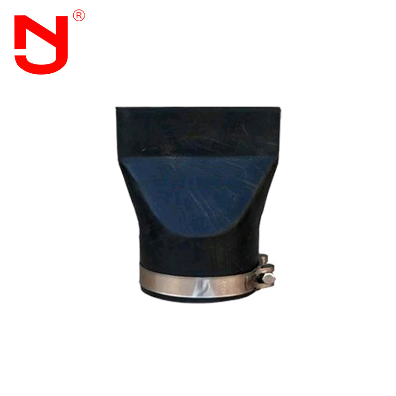 Ketahanan Korosi Flange Type Sewage Duckbill Check Valve Clamp Terhubung