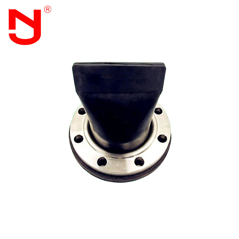 Ketahanan Korosi Flange Type Sewage Duckbill Check Valve Clamp Terhubung