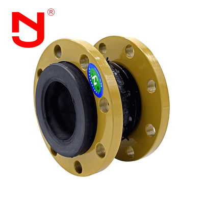 DN1200 Gummy Expansion Joint Flanged Connection DIN Flange Type