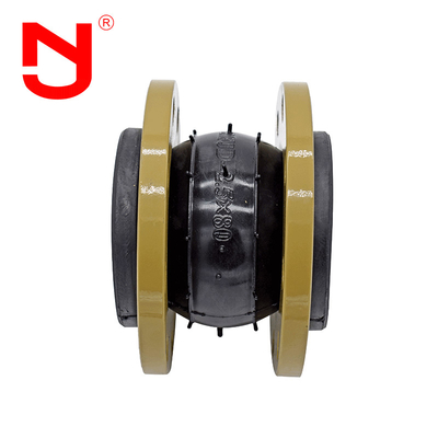 Profesional Kelas Epdm Karet Expansion Joint JIS Flange Tipe Untuk Gerakan Lateral