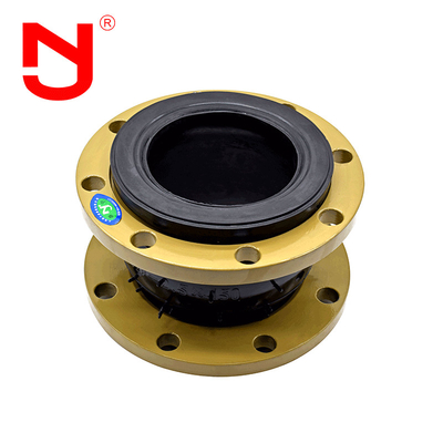 Fittings ujung baja galvanis Single bola Gummy Expansion Joint 150 PSI