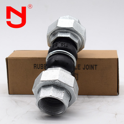 Stainless steel seikat sekrup BSPT sendi ulir NBR sendi ekspansi ulir