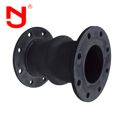Karet gabungan ekspansi EPDM yang dibungkus tangan dengan tipe flange DIN, ANSI, JIS