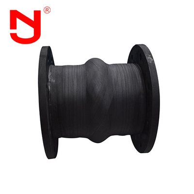 Karet ekspansi EPDM yang dibungkus tangan dengan tipe flange DIN, ANSI, JIS