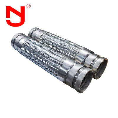 Pipa logam berkurang kawat baja stainless braided bergelombang