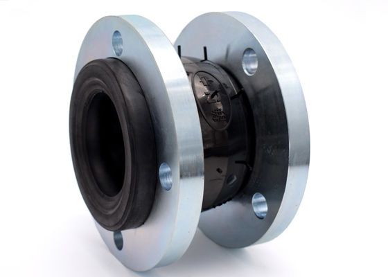Nylon Cord Single Sphere Rubber Expansion Joint Penyerapan Shock Tahan Tekanan Tinggi