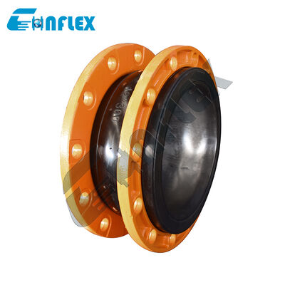 Flanged Rubber Expansion Bellows: Shock-Absorbing Sea Water Pipeline Connector untuk Kapal