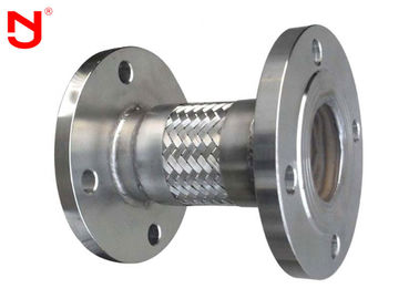 OEM Metal Braided Hose Corrugated Surface Vacuum Bellows Kawat Baja Tarik Tinggi