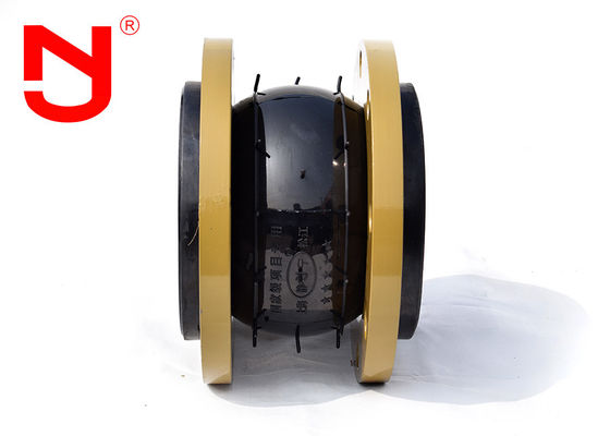 Galvanis Flange Single Sphere Rubber Expansion Joint Meningkatkan Stabilitas Termal
