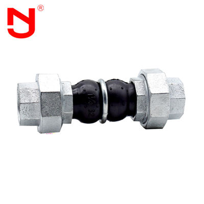EPDM Galvanized Double Sphere Flex Connector Bellow Rubber Expanison Joint