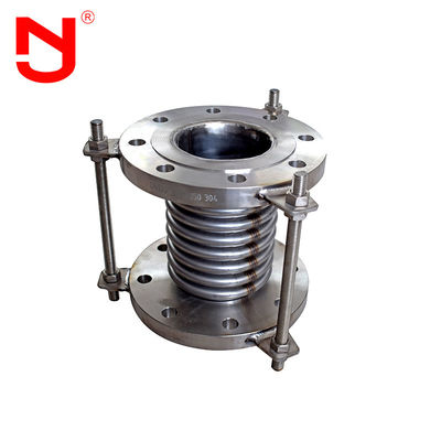 Single Bellows Metal Compensator Expansion Joint Untuk Pipa Industri