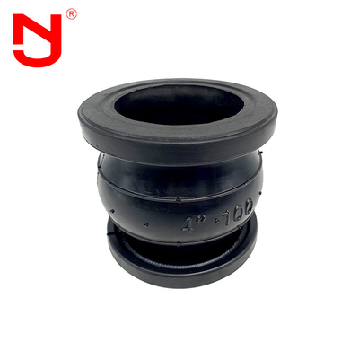 DN100 Single Sphere Rubber Expansion Bellow Konektor Fleksibel Bersama