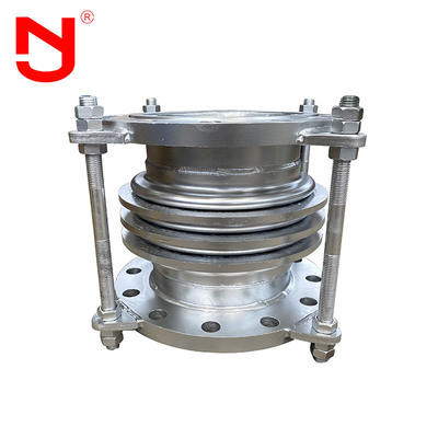 SS304 Metal Bellows Expansion Joint Untuk Ketahanan Korosi Pipa