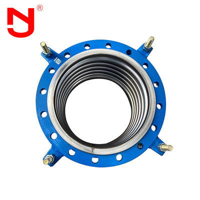 SS316 Metal Expansion Joint 6.0Mpa Flange Terhubung