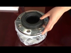 Nylon Cord Single Sphere Rubber Expansion Joint Tekanan Tinggi Resistant Shock Absorption