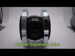 DN50 Flanged Single Sphere Rubber Expansion Joint EPDM Jenis Koneksi Untuk Penutup Nitrile