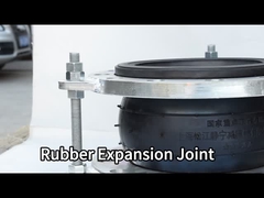 Oem Flanged Expansion Joint, Fleksibel Rubber Expansion Joints Dengan Tie Rod Control Unit
